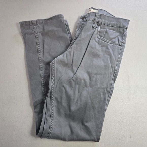 Levi's 511 Slim Jeans Boys 14 27 x 27 Regular Gray - Picture 8 of 16